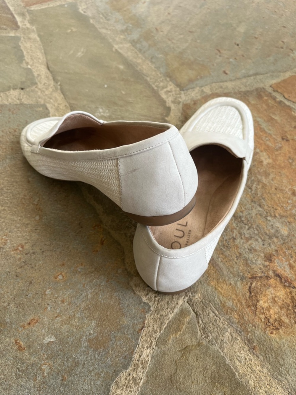 Naturalizer Cream Woven Loafers Size 11 Womens - Picture 5 of 5